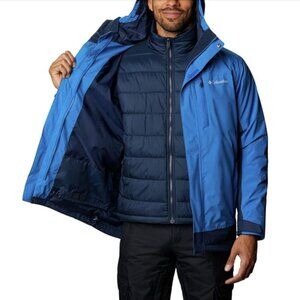 Columbia 3 in 1 Lhotse™ III Interchange Jacket Navy/Bright Blue Men's Size Med